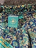 Aller Simplement 100% Polyester Paisley Teal Shorts Size S - photo 3