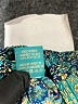 Aller Simplement 100% Polyester Paisley Teal Shorts Size S - photo 4