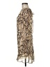 B. Darlin 100% Polyester Animal Print Tan Cocktail Dress Size 7 - 8 - photo 5