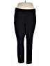Ava & Viv Solid Black Active Pants Size 1X - photo 1