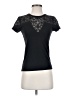 Maje 100% Cotton Black Short Sleeve Top Size Sm (1) - photo 1