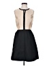 ERIN Erin Fetherston 100% Polyester Color Block Tan Cocktail Dress Size 4 - photo 1