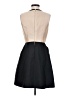 ERIN Erin Fetherston 100% Polyester Color Block Tan Cocktail Dress Size 4 - photo 2