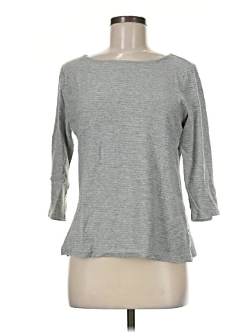 Liz Claiborne 3/4 Sleeve T-Shirt (view 1)