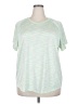 Tek Gear 100% Polyester Green Short Sleeve T-Shirt Size 2X - photo 1