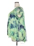 Energie Tie-dye Green Short Sleeve Blouse Size 2X - photo 5