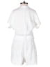 MNG Solid White Romper Size XS - photo 2