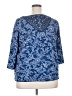 Blair Blue 3/4 Sleeve Blouse Size 2XL - photo 2