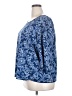 Blair Blue 3/4 Sleeve Blouse Size 2XL - photo 5