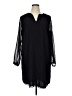 CAbi 100% Polyester Black Casual Dress Size XL - photo 1