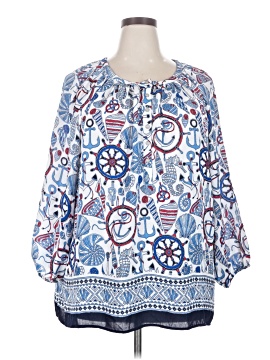 Allison Daley 3/4 Sleeve Blouse