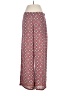 Max Studio 100% Cotton Print Red Casual Pants Size S (estimated) - photo 1