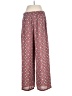Max Studio 100% Cotton Print Red Casual Pants Size S (estimated) - photo 2