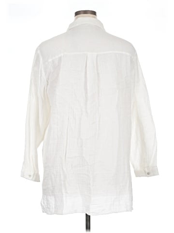 Eileen Fisher 3/4 Sleeve Button-Down Shirt (view 2)