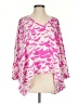 Tyche Pink 3/4 Sleeve Blouse Size S - photo 1