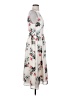 BB Dakota 100% Polyester Floral Ivory Cocktail Dress Size 4 - photo 4