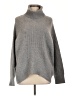 Magaschoni 100% Cashmere Solid Gray Cashmere Pullover Sweater Size L - photo 1