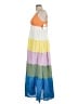 Roxy 100% Cotton Color Block White Casual Dress Size L - photo 5