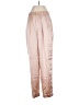 J. Peterman 100% Silk Metallic Tan Gold Silk Pants Size 2 - photo 1