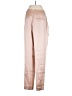 J. Peterman 100% Silk Metallic Tan Gold Silk Pants Size 2 - photo 2