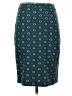 Leota Print Teal Casual Skirt Size XS - photo 1