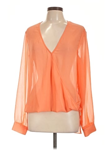 WAYF Long Sleeve Blouse (view 1)