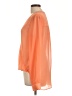 WAYF Orange Long Sleeve Blouse Size L - photo 5