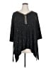 Catherines Black 3/4 Sleeve Blouse Size 22 - 24 Petite - photo 1