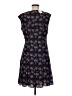 Brooks Brothers 100% Polyester Paisley Blue Casual Dress Size 8 - photo 2