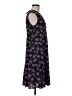 Brooks Brothers 100% Polyester Paisley Blue Casual Dress Size 8 - photo 4