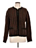 Max Studio Houndstooth Brown Jacket Size L - photo 1