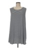 GeeGee Stripes Gray White Casual Dress Size M - photo 1