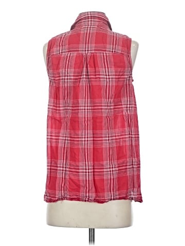MICHAEL Michael Kors Sleeveless Button-Down Shirt (view 2)