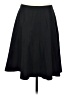 The Limited 100% Polyester Solid Black Casual Skirt Size 4 - photo 2