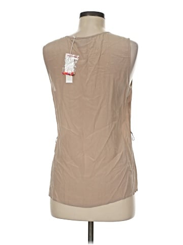 Trina Turk Sleeveless Silk Top (view 2)