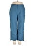 L.L.Bean 100% Nylon Solid Blue Casual Pants Size 16 - photo 1