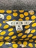 CAbi 100% Silk Print Yellow Short Sleeve Silk Top Size S - photo 7