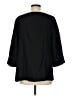Three Dots Black 3/4 Sleeve Blouse Size M - photo 2