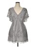 TOBI 100% Polyamide Gray Cocktail Dress Size XL - photo 1