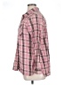 True Craft 100% Cotton Plaid Pink Long Sleeve Button-Down Shirt Size 1X - photo 5