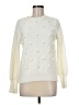 Simplee Polka Dots Ivory Pullover Sweater Size M - photo 1