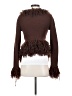 Musera 100% Acrylic Brown Cardigan Size S - photo 2