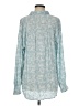 Doe & Rae 100% Rayon Teal Long Sleeve Blouse Size M - photo 2