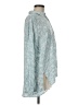 Doe & Rae 100% Rayon Teal Long Sleeve Blouse Size M - photo 4