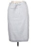 Ann Taylor Checkered-gingham Gray Casual Skirt Size 14 - photo 1