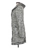 Laundry by Shelli Segal Houndstooth Gray Coat Size S - photo 5