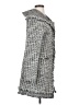 Laundry by Shelli Segal Houndstooth Gray Coat Size S - photo 4