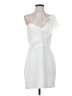 Amanda Uprichard 100% Polyester Solid White Cocktail Dress Size S - photo 1