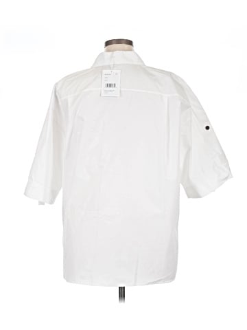 Lafayette 148 New York 3/4 Sleeve Button-Down Shirt (view 2)
