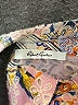 Robert Graham 100% Cotton Paisley Ivory Pink Long Sleeve Blouse Size XS - photo 7